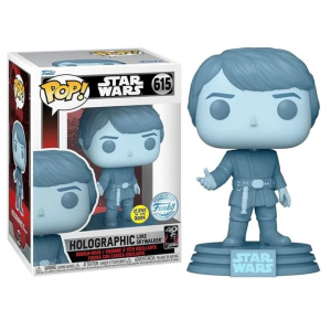 Funko Pop! Disney: Star Wars Return of the Jedi 40th Anniversary - Holographic Luke Skywalker #615  (084174)