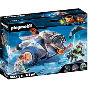Playmobil Snow Glider Της Spy Team  (70231)