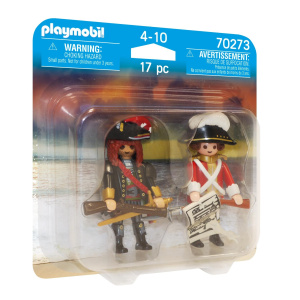 Playmobil Duo Pack Πειρατής Και Λιμενοφύλακας  (70273)