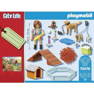 Playmobil Gift Set Εκπαιδεύτρια Σκύλων  (70676)