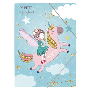 Pepita Φάκελος Με Λάστιχο Μονόκερος Glitter  (38573)