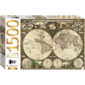 Παζλ 1500 Jigsaw Vintage World Map  (MJG-3)