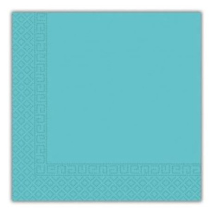 Party Χαρτοπετσέτες Decorata Solid Color Τυρκουάζ 33x33 εκ. 20Τ  (93050)