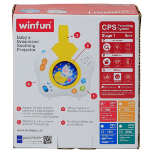 Winfun Μουσικό Aστεράκι Projector  (0806-NL)