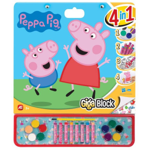 Giga Block Σετ Ζωγραφικής Peppa Pig 4 Σε 1  (1023-62735)