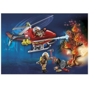 Playmobil City Action Ελικόπτερο Πυροσβεστικής  (71195)