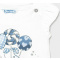 Mayoral Baby Μπλούζα Κοντομάνικη Ecofriends Γλυκά Κορίτσι Λευκό - Γαλάζιο  (21-01081-068)