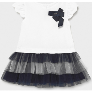 Mayoral Φόρεμα Συνδυασμένο Μακό Και Τούλι Baby Κορίτσι  (21-01970-092)