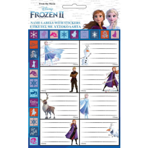 Gim Ετικέτες Σχολικές Frozen  (771-81249)