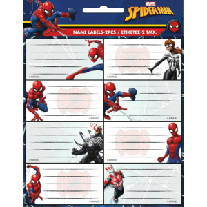 Gim Ετικέτες Σχολικές Spiderman  (777-51846)