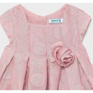 Mayoral Baby Φόρεμα Πουά Φανταζί Ροζ  (21-01961-068)
