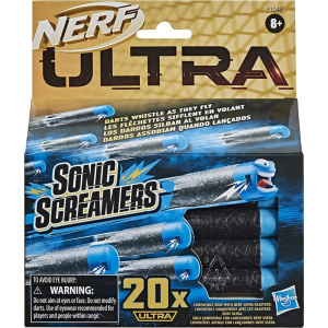 Nerf Ultra Darts 20 Sonic Screamers  (F1048)