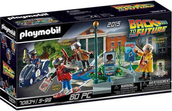Playmobil Back To The Future Μέρος 2ο Περιπέτειες Με Τα Ιπτάμενα Πατίνια  (70634)