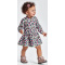 Mayoral Baby Φόρεμα Φούτερ Χρώμα 06 Μωβ  (11-02928-006)