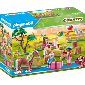 Playmobil Παιδικό πάρτυ στη Φάρμα των πόνυ  (70997)