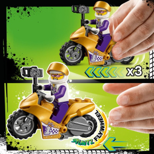 LEGO City Stuntz Selfie Stunt Bike  (60309)
