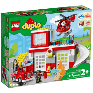 LEGO Duplo Fire Station And Helicopter  (10970)
