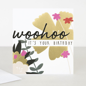 Ευχετήρια Κάρτα Γεννεθλίων Gardner Birthday Woohoo It's Your Birthday  (BLM004)