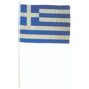 Σημαιάκι Ελληνικό Με Πλαστικό Κοντάρι  (00126-2)