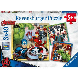 Παζλ 3x49 Ravensburger Avengers  (08040)