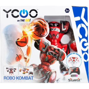 Ηλεκτρονικό Robot Τηλεκατευθυνόμενο Robo Kombat Μονή Συσκευασία Red  (7530-88054)