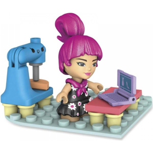 Mega Blocks Barbie Φιγούρες Με Αξεσουάρ Σχεδιάστρια  (GWR23)