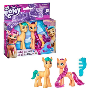 Hasbro My Little Pony Movie Fun Friends Sunny Starcout - Hitch Trailblaizer  (F3800)