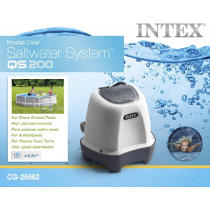 Intex Σύστημα Καθαρισμού Πισίνας Krystal Clear με Αλατόνερο  (26662)