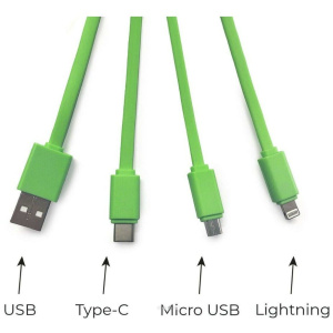 Legami Multiple Charging Cable-Panda  (UCC0005)