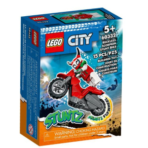 LEGO City Stuntz Reckless Scorpion Stunt Bike  (60332)