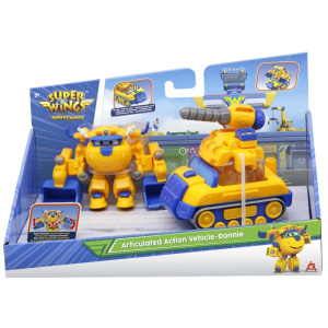 Super Wings Supercharge Articulated Action Vehicle Donnie  (740990-2)