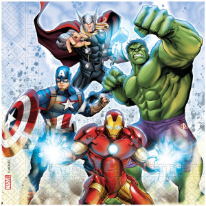 Party Χαρτοπετσέτες Decorata Avengers Infinity Stones 33X33εκ  (93873)