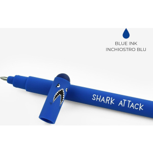 Legami Στυλό Με Γόμα Shark Μπλε  (EPBLUKIT6)