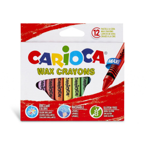 Carioca Κηρομπογιές Wax Crayons/12  (133423690)