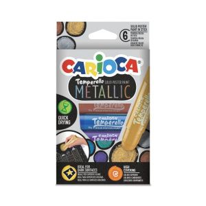 Carioca Τέμπερες Stick Temperello Metallic 6 Τμχ  (133006674)