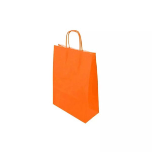 Τσάντα Δώρου Στριφτό Χερούλι 26Χ12Χ36 Πορτοκαλί  (19273706)