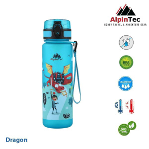 Παγούρι Πλαστικό Kids 500ml Aqua Dragon  (C-500AG-DR)