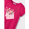 Mayoral Mini Μπλούζα Σχέδιο Λουλούδια Χρώμα 43 Ρόδι  (23-03070-043)