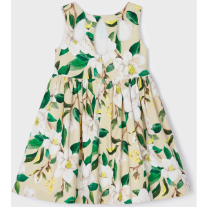 Mayoral Mini Φόρεμα Σταμπωτό Λουλούδια Χρώμα 79 Μπεζ  (23-03917-079)