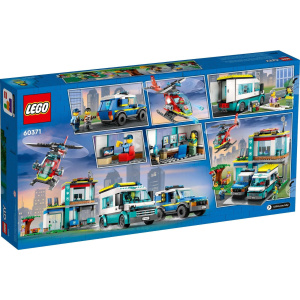 LEGO City Emergency Vehicles HQ  (60371)