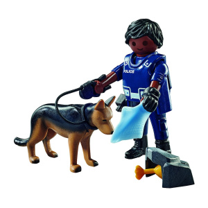 Playmobil Αστυνομικός Με Σκύλο Ανιχνευτή  (71162)