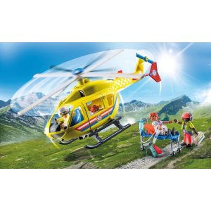 Playmobil Ελικόπτερο Πρώτων Βοηθειών  (71203)