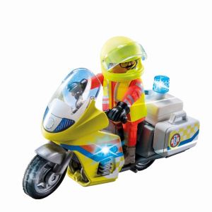Playmobil Διασώστης Με Μοτοσικλέτα  (71205)