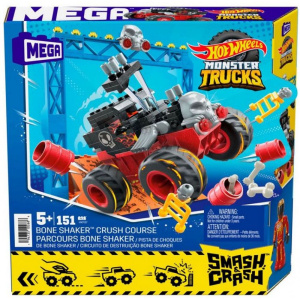 Mega Blocks Hot Wheels Smash N Crash Bone Shaker  (HKF87)