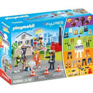 Playmobil My Figures Πυροσβεστική Διάσωση  (70980)