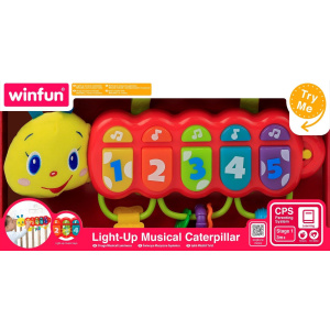 Winfun Μελωδική Κάμπια Light Up Musical Caterpillar  (0215-NL)