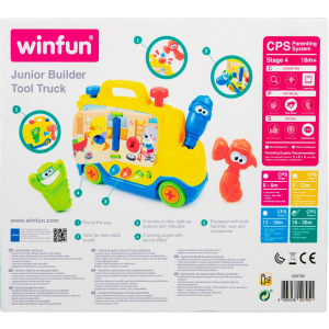 Winfun Παιδικό Φορτηγό Με Εργαλεία Junior Builder Tool Truck  (0795-NL)