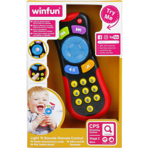 Winfun Τηλεχειριστήριο με Φώτα και Μουσική Light N' Sound Remote Control  (0723B-NL)