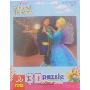 Παζλ 35 Μινι 3D "Barbie Princess''.  (35154)