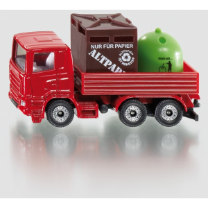 Siku Αυτοκινητακι Φορτηγο Ανακυκλωσης Κοκκινο  (SI000828)